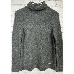 Michael Kors Women's gray wool knit‎ turtleneck sweater, sz S, EUC